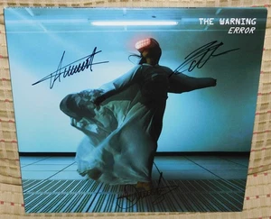 The Warning Band Error Colored Vinyl LP Signed Alejandra Paulina Dany Villarreal - Imagen 1 de 11