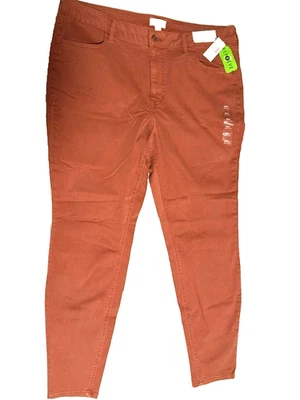 Maurices Jegging Pants Womens Light Brown Size 20W Denim Flex Stretch    New NWT - Image 1 of 3