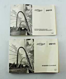 15 2015 Chevrolet Impala Limited Owners Manual 23476240 A - Picture 1 of 3