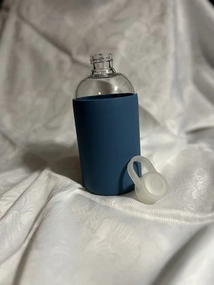 Botella de agua de vidrio 32 oz tapa giratoria Foto 1 de 4