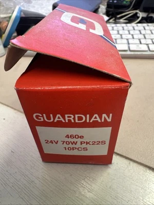 BOX OF10 H3 24V 70W FOG  HEADLIGHT BULBS 460 HALOGEN BULB WITH LEAD - Image 1 of 2