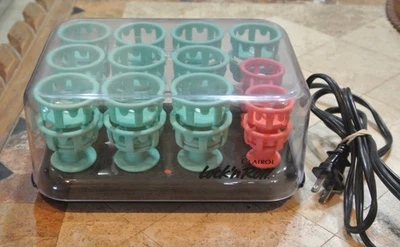 VINTAGE CLAIROL LOCK AND ROLL HOT ROLLER SET - Image 1 of 4