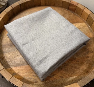 Room Essentials Heather Gray Single Room Darkening Rod Curtain Panel 42x62 READ - Image 1 of 4