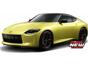 Nissan 400Z 2022 Yellow Black 1:24 Scale Maisto Diecast Model - Picture 1 of 1