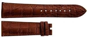TAG Heuer Monaco 22mm Inlet Brown Leather with Pattern OEM Watch Strap FC8147 - Picture 1 of 1