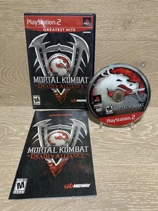 PS2: Mortal Kombat: Deadly Alliance (Sony PlayStation 2) Completo con TARJETA DE REGISTRO CIB - Imagen 1 de 6