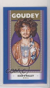 2019 Upper Deck Goodwin Champions Goudey Mini Royal Blue Sean O'Malley #G29