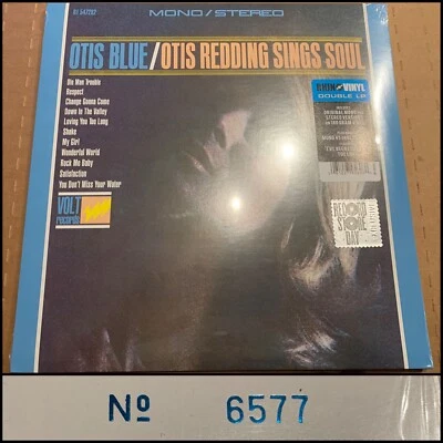 OTIS REDDING Blue / Sings Soul 2x LP 7” Vinyl SEALED-Record Store Day RSD #d - Image 1 of 4