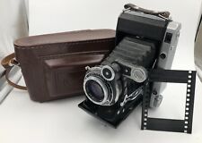 Moskva-5 6x9 Medium Format Camera w/original 6 X 6 Mask & Beautiful Case.