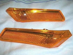Porsche 997 front orange side marker lite set - Bild 1 von 2