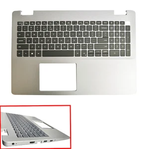For Dell Inspiron 5593 Palmrest Backlit Keyboard NO-Type-C V5JHC Silver 15.6" US - Picture 1 of 16