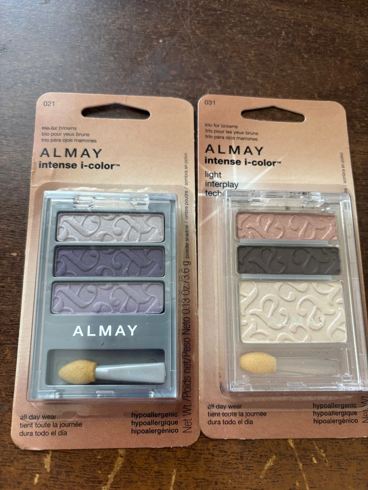 ALMAY Intense i-color Eyeshadow Trio for Browns *CHOOSE YOUR SHADE* NIP 0.16oz - Image 1 of 1