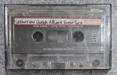 DARK MINION Seduction Under A Black Snow Sky Tape - 1/1 Exists Rare Black Metal  - Image 1 of 2