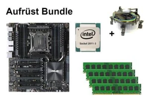 Lot Asus X99-E WS/USB 3.1 + Intel Xeon E5 + 8 Go - 64 Go de RAM - Photo 1/1