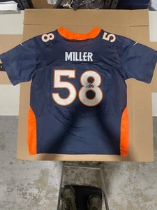 Denver Broncos Von Miller Signed Jersey Super Bowl 50 Patch Nike Authentic - Picture 1 of 3