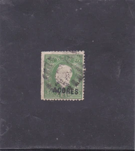 AZORES  D. LUIS I 50 REIS  perf .12,5 (1871-76)   AF # 20  - Picture 1 of 2