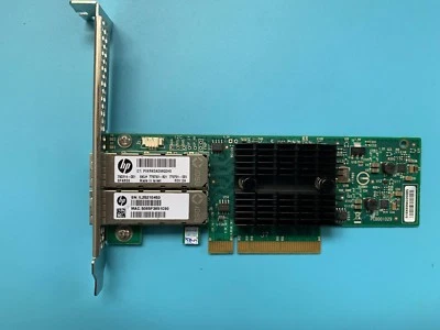 Full height HP Ethernet 10Gb Dual Port 546SFP+ Adapter 790314-001 779791-001 - Image 1 of 4