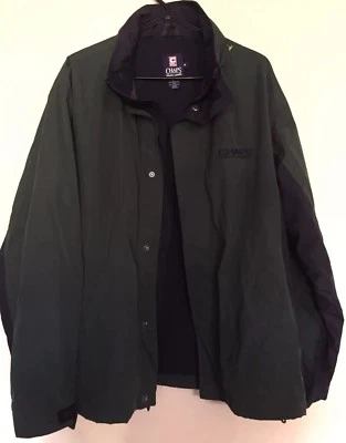 Chaqueta De Colección Años 90 CHAPS Ralph Lauren Para Hombres Verde Oliva Talla Mediana Cremallera Completa ¡DERRIBA!! Foto 1 de 4
