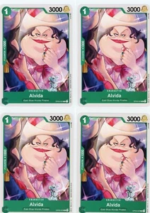 ONE PIECE Card Game Pillars of Strength ALVIDA X4 OP03-023 C ENGLISH - Picture 1 of 1