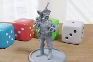 Stalker General Soviético - Minifiguras Impresas en 3D - Miniatura Post Apocalíptica para - Imagen 1 de 6