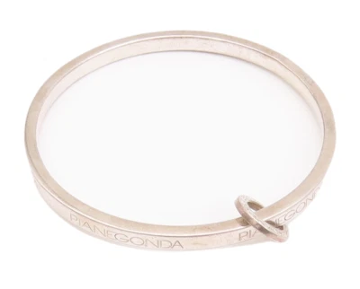 Colgante grande minimalista de plata de ley 925 vintage PIANEGONDA PT22905 Foto 1 de 4