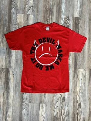 Camiseta De Colección Rogue Status Rob Dyrdek “The Devil Makes Me Do It” Para Hombre Grande Foto 1 de 4