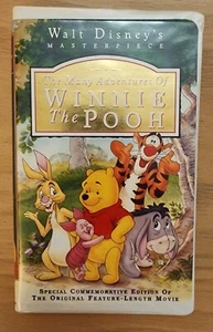 Vintage 1995 WALT DISNEYS WINNIE THE POOH OPEN BOX VHS VCR TAPE MASTERPIECE - Picture 1 of 14