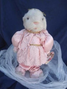 Vintage TILLY Collectable " Heavenly Hare " Plush White Rabbit Angel 23" Tall - Picture 1 of 8