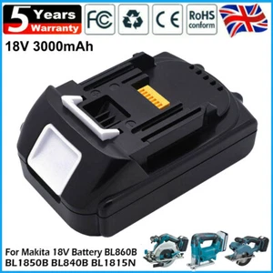 para Batería Makita 18V 3.0Ah BL1850B BL1860 BL1830 BL1815N LXT 194205-3 Actualizada - Imagen 1 de 10
