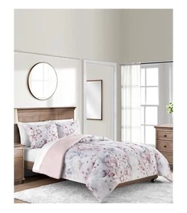 NEW Colesville Bedding: 3-Pc. FULL/QUEEN Blush Comforter Set - Picture 1 of 3