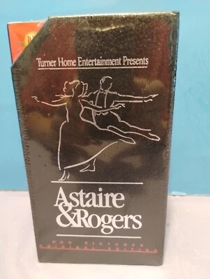 3 Fred Astaire and Ginger Rogers VHS Musicals Top Hat Shall We Dance Swing Time - Image 1 of 3