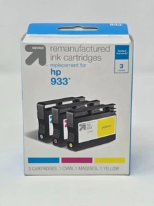 HP 933 - 3 Farben Tintenpatronen -Up&up- (Cyan/Magenta/Gelb) - Neu - Bild 1 von 2