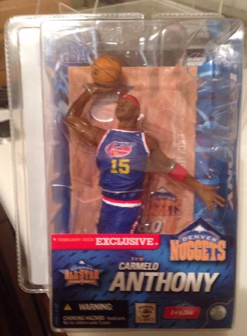 McFarlane's EXCLUSIVE COLLECTOR'S CLUB 1 of 4,008 CARMELO ANTHONY Hardwood Class Cover