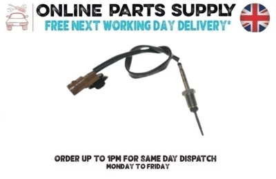 Sensore Temperatura Gas Scarico Per Renault Megane CC 3 4 Scenic Talisman Trafic Bus Van - Immagine 1 di 4