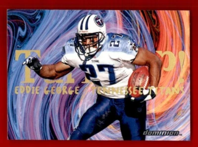 2000 SkyBox Dominion Turfs Up #6 Eddie George. - Image 1 of 2