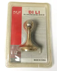 Tapón magnético para puerta de latón pulido DILI - protector de pared nuevo en sello de fábrica - Imagen 1 de 4