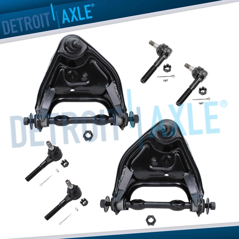 2WD Front Upper Control Arm Tie Rods for 1999-2002 2003 Dodge Ram 2500 3500 Van - Image 1 of 4