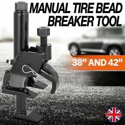Manual Tyre Tire Bead Breaker Changer Easy Tractor Leverage Tool Workshop Repair - Image 1 of 4