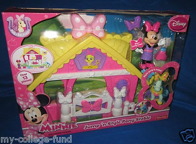 Fisher Price Disney Minnie Jump N Estilo Pony Estable NUEVO Foto 1 de 3