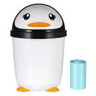  Pp Pinguin-Mlleimer Bro Kind Mini-Papierkorb Schreibtisch-Mlleimer