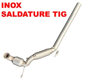 Downpipe FAP DPF VW Golf 6 Plus Passat Touran 2.0 110 140 cv VA1K KAT 200 celle - Imagen 1 de 4