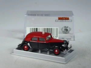 (BUS-1) Brekina 14008 Citroen 11CV Taxi rojo/negro en embalaje original, raro - Imagen 1 de 1