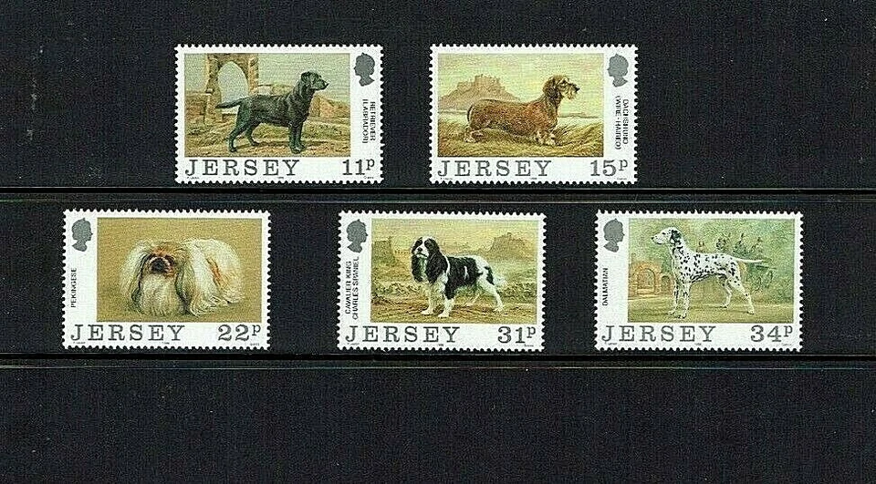 Jersey: 1988 Dogs, MNH set - Image 1 of 1