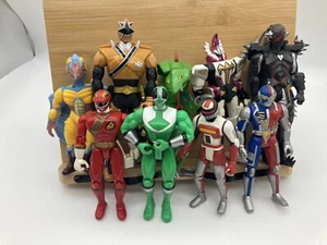 Lot of 9 Power Rangers, Jason Figure Bandai, Mighty Morphin Power Rangers - Picture 1 of 4