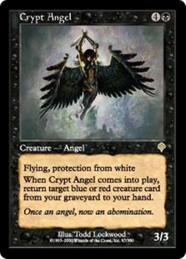 MTG - CRYPT ANGEL - Invasion (R) - Image 1 of 1