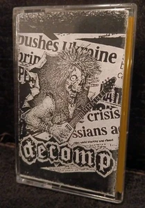 Decomp 'Demo' 2016 Cassette Tape (New) Hardcore Punk Crust DIY - Picture 1 of 8