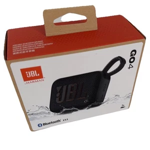 Portable Waterproof Speaker JBL GO 4 Mini Bluetooth Speaker Black JBL Speaker - Picture 1 of 7