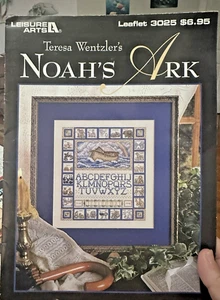 Leisure Arts Teresa Wentzler NOAH'S ARK Cross stitch chart pattern # 3025 - Picture 1 of 4