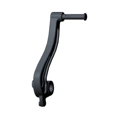 Pedal de freno Polaris, negro brillante, cardinal, pieza original OEM 1020033-658, cantidad 1 Foto 1 de 3