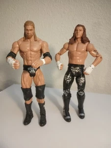 Triple H & Shawn Michaels Lote De 2 Figuras WWE Luchando El Juego Heartbreak Kid - Imagen 1 de 7